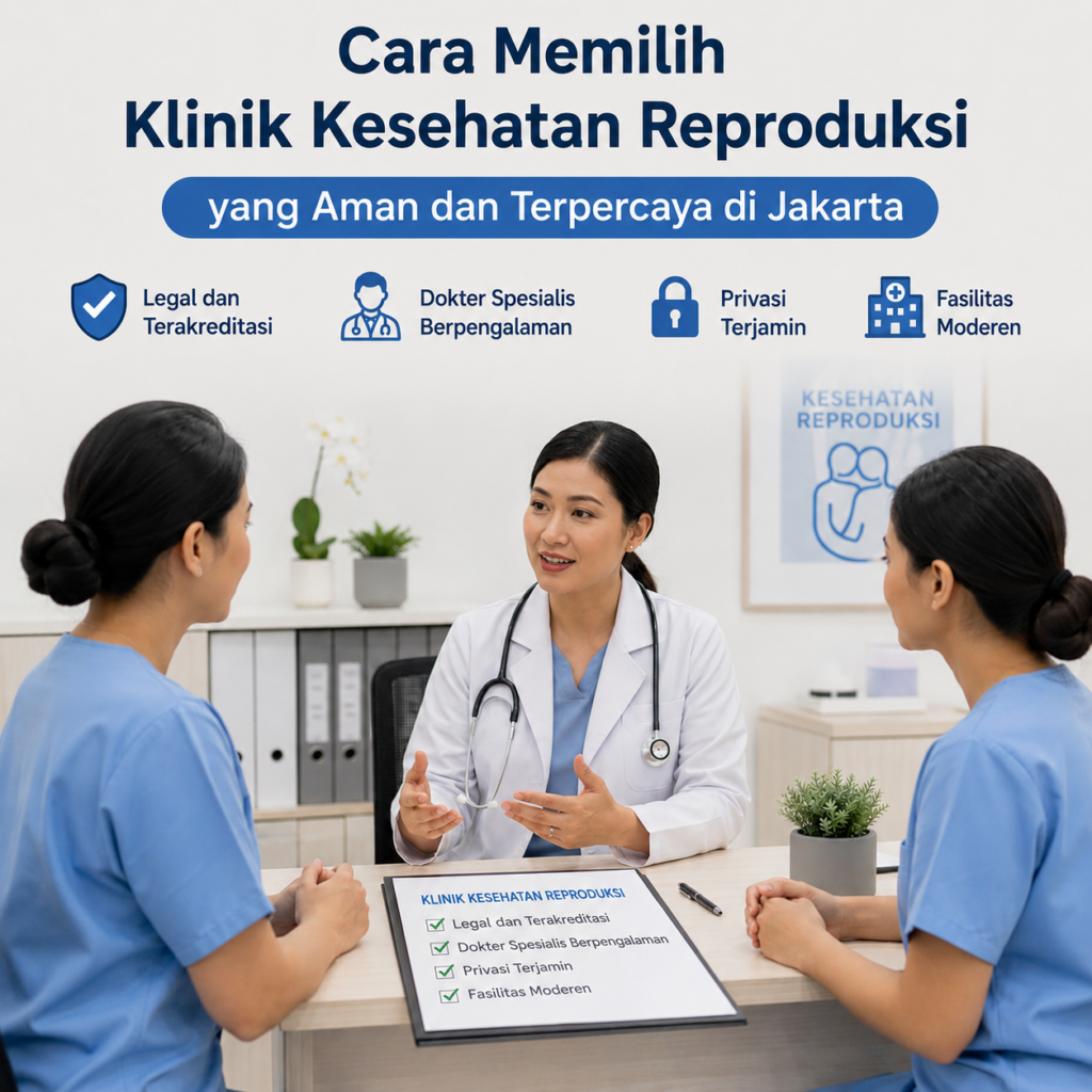 klinik kesehatan reproduksi aman dengan layanan medis profesional di Jakarta