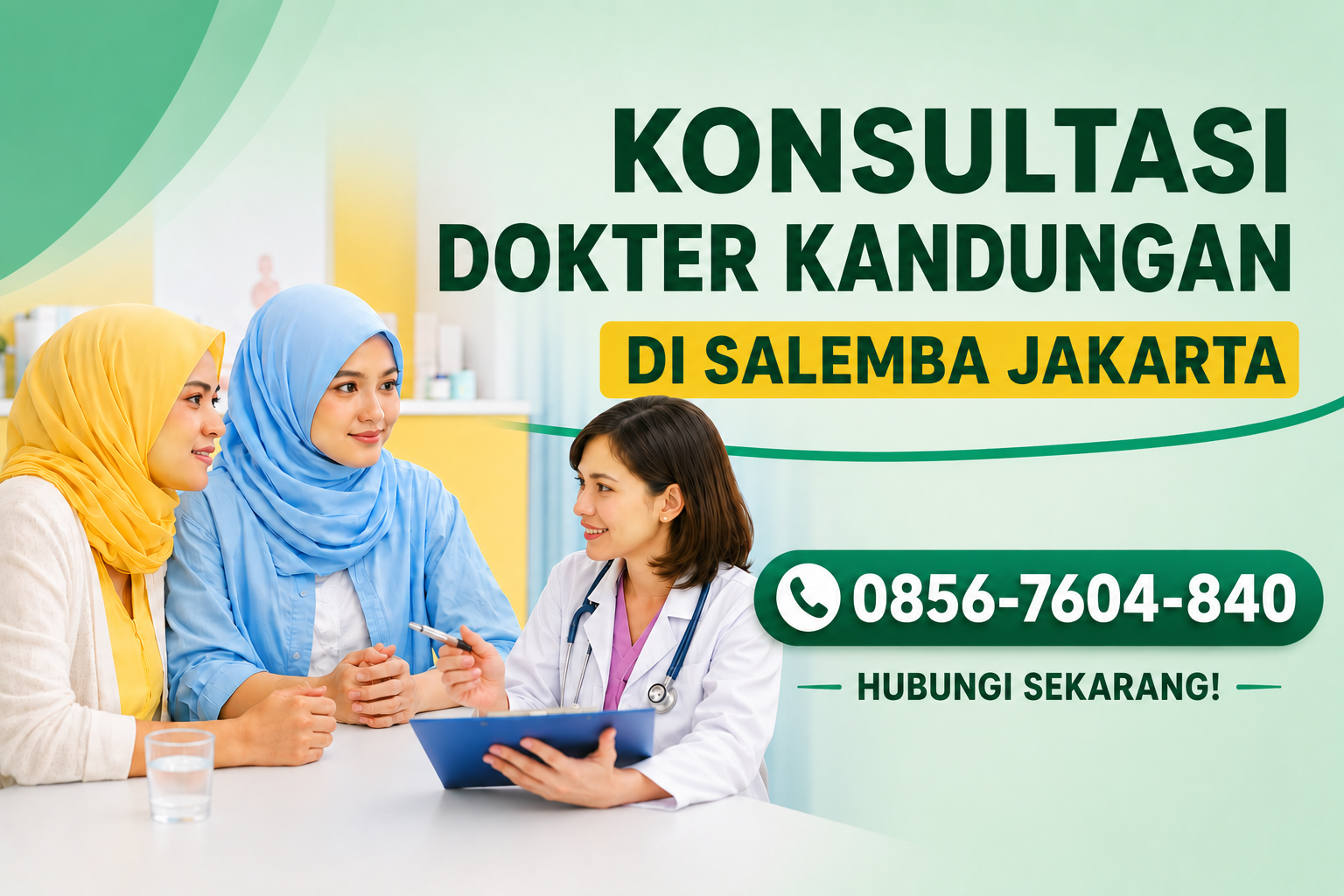 konsultasi dokter kandungan di salemba jakarta dengan pemeriksaan medis